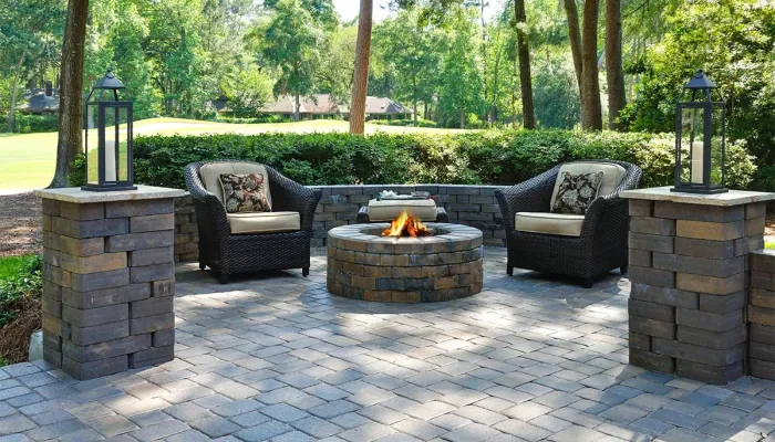 Paver Patio & Fire Pit in Alachua, Gainesville, High Springs, Jonesville, Newberry FL