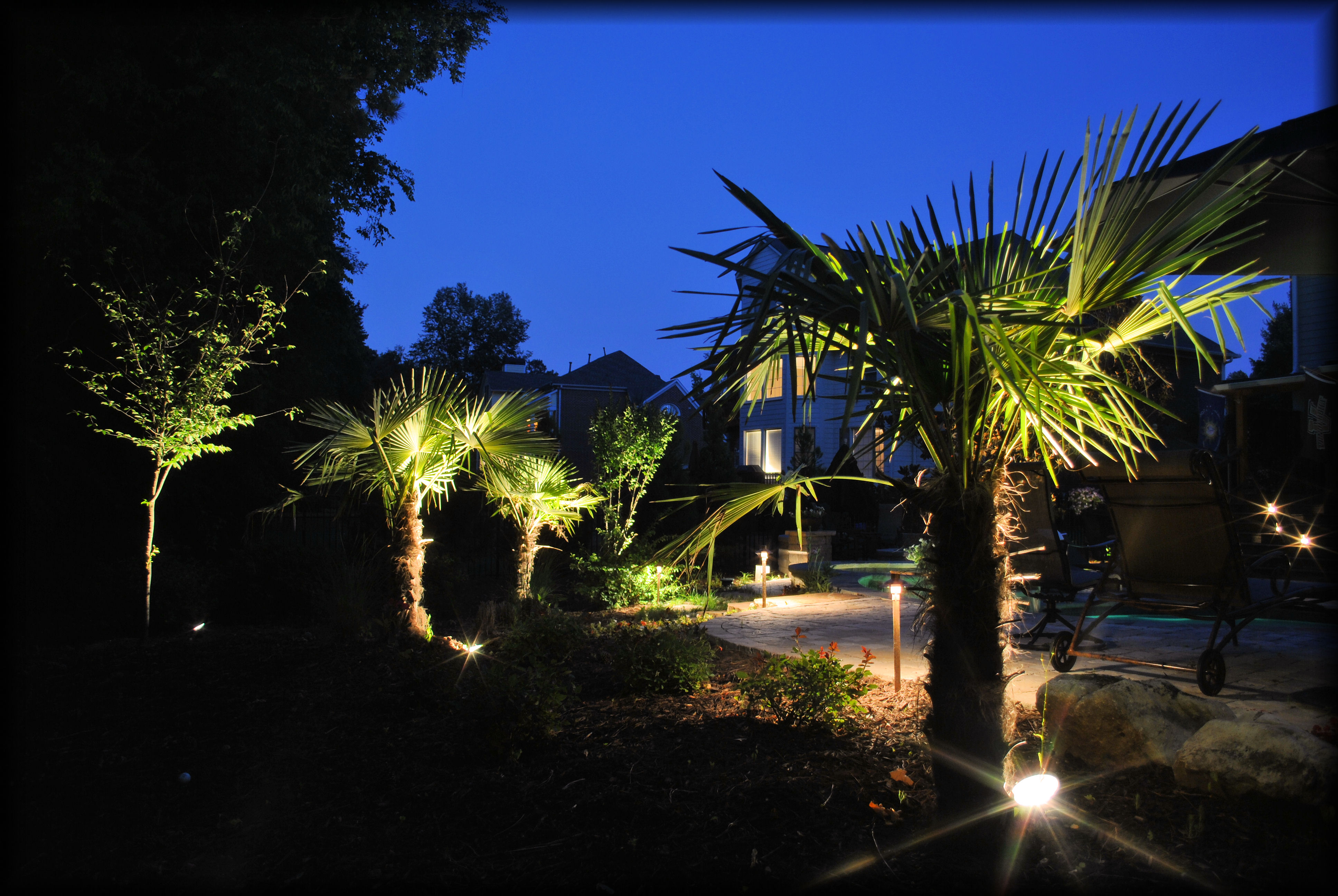 LED vs. Halogen Savings in Gainesville Landscape Lighting The Masters