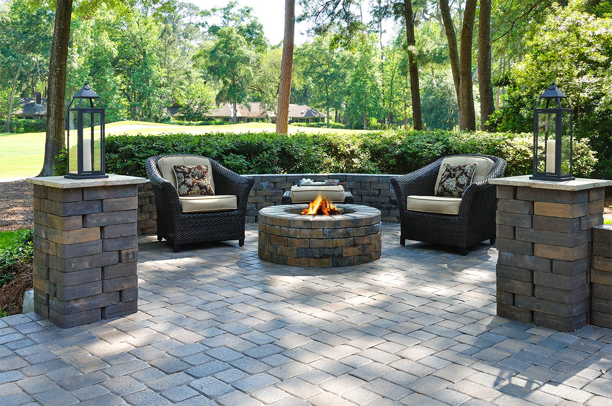 paver walkways, patios, and firepits | the masters lawn care