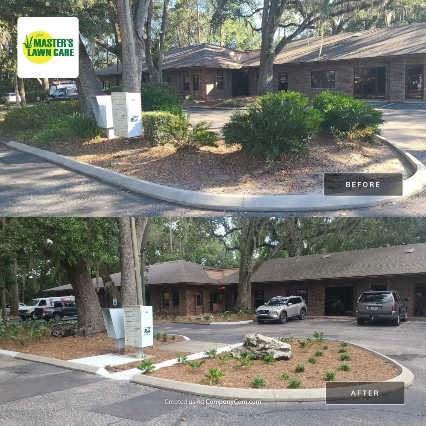 before and after project spotlight courtyard makeover