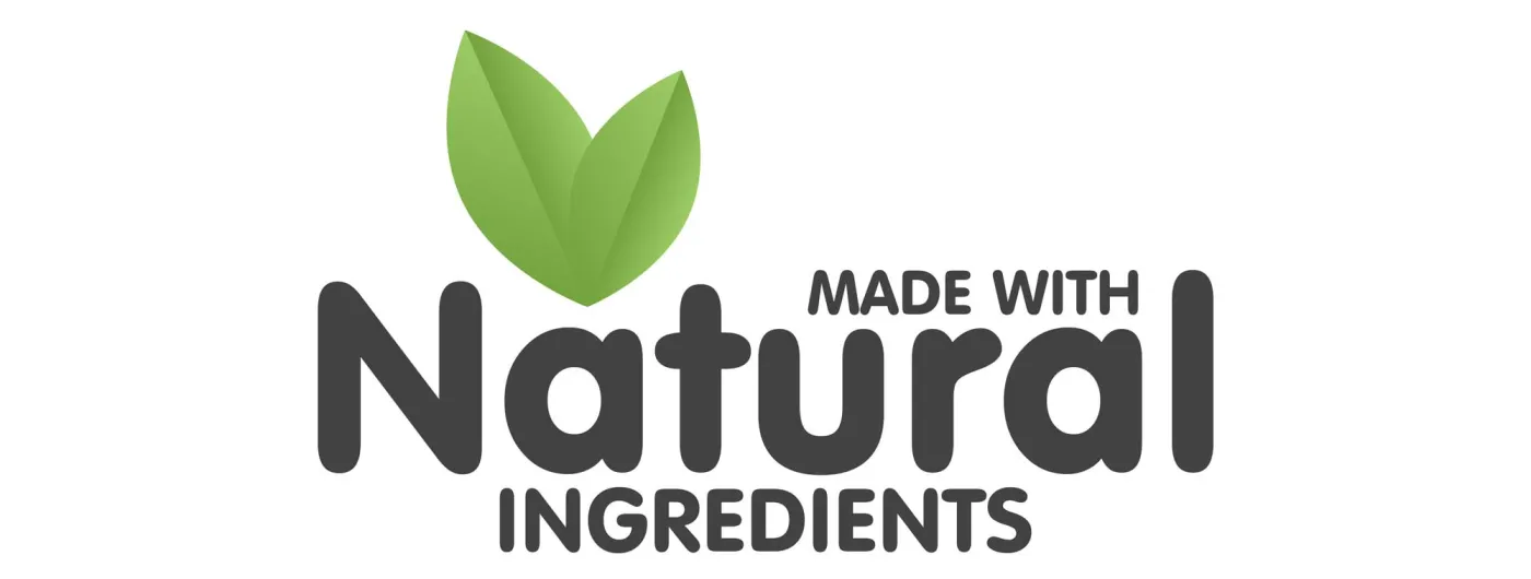 made with natural ingredients