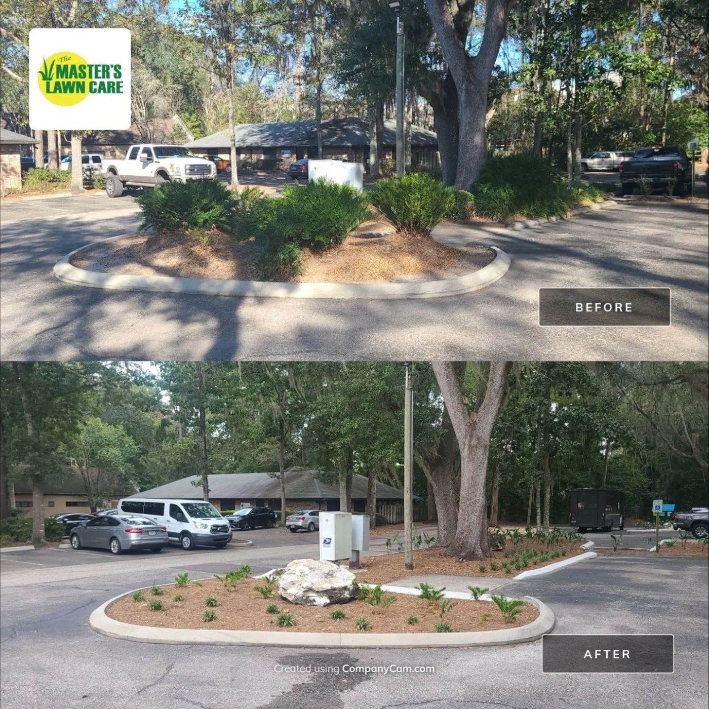 before and after project spotlight courtyard makeover